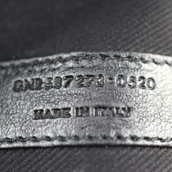 Saint Laurent Rive Gauche Black Leather Handbag (Pre-Owned) - Picture 6 of 10